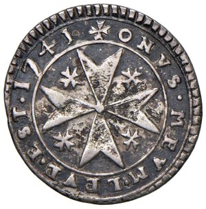 World Coins - Malta. Fra Emmanuel Pinto (1741-1773). 2 Taris 1741...