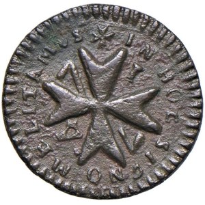 World Coins - Malta. Fra Emmanuel Pinto (1741-1773). Grano 1747....