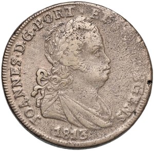 World Coins - Portugal. Jean VI. 40 réis ( Pataco) 1813. Cu gr...
