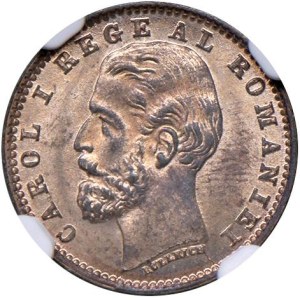World Coins - Romania. Carlo I (1866-1906). 1 Ban 1900 Bucharest...