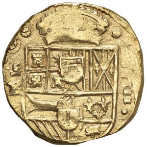 World Coins - Spagna Carlo II (1665-1700). 8 Escudos 1676 S. Zec...