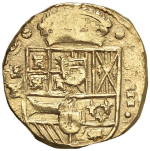 World Coins - Spain Charles II (1665-1700). 8 Escudos 1676 S. Zec...