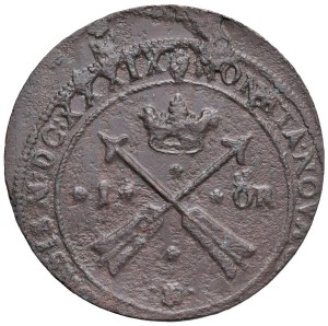 World Coins - Sweden. Kristina I (1632-1654). 1 öre 1639. Cu gr...