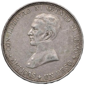 World Coins - Uruguay Republic. 1917 weight. AG (g 24.89). KM 23...