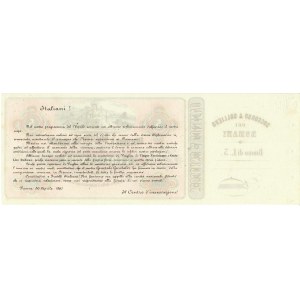 Italian Banknotes - 5 Lira Voucher Relief to Romans 30....