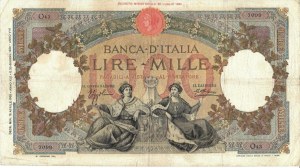 Italian Banknotes - BANK of ITALY - Victor Emmanuel III (1900-1943)...