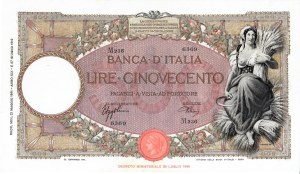 Italian Banknotes - BANK of ITALY - Victor Emmanuel III (1900-1943)...