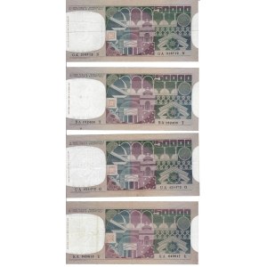 Italian Banknotes - Repubblica Italiana. 50000 Lire Volto di donna. Lo...