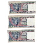 Italian Banknotes - Repubblica Italiana. 50000 Lire Volto di donna. Lo...