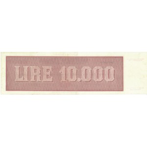 Italian Banknotes - Repubblica Italiana. 10000 Lire Titolo Provvisorio...