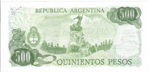 Foreign Banknotes - Argentina - Banco Central de la Republica argentin...