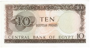 Foreign Banknotes - Egypt - Central Bank of Egypt, 10 Egyptian Pounds...