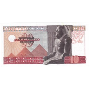 Foreign Banknotes - Egitto - Central Bank of Egypt, 10 Egyptian Pounds...