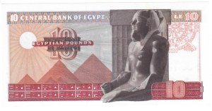 Foreign Banknotes - Egypt - Central Bank of Egypt, 10 Egyptian Pounds...