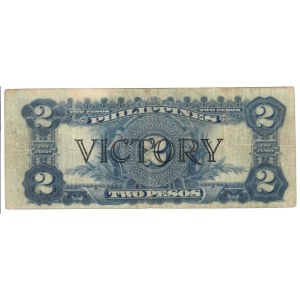 Foreign Banknotes - Filippine - Philippines Victory Iusse, 2 Pesos. 19...