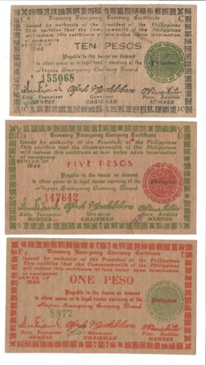 Foreign Banknotes - Philippines - Treasury Emergency Currency Certificat...