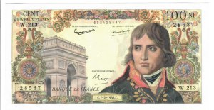 Foreign Banknotes - France - Banque de France 100 Nouveaux Francs 07/...