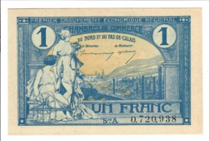 Foreign Banknotes - France - Chambres de Commerce du Nord et du Pas-d...