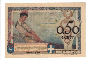 Foreign Banknotes - France - Chambres de Commerce de Nice et des Alpe...