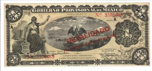 Foreign Banknotes - Mexico - Emisiones del Gobierno Provisional de Mé...