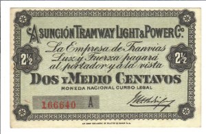 Foreign Banknotes - Paraguay - Asuncion Tramway Light & Power Co.....