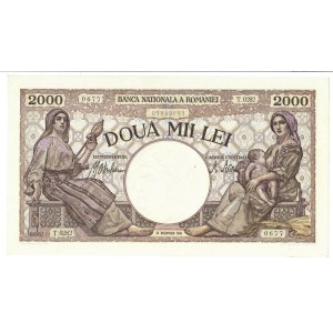 Foreign Banknotes - Romania - Banca Nationala a Romaniei 2000 Lei. 18/...