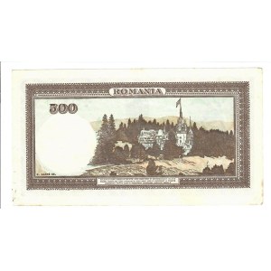 Foreign Banknotes - Romania - Banca Nationala a Romaniei 500 Lei. 19/0...