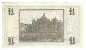 Foreign Banknotes - Scotland - Bank of Scotland, 1 Pound. 20/04/1939. Pi...