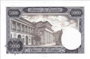 Foreign Banknotes - Spain - El Banco de Espana 5000 Pesetas. 06/02/19...