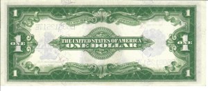 Foreign Banknotes - USA - Silver Certificate. 1 Dollar 1923 signatures...