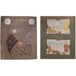 Other - LE MONETE DEL MONDO. Insieme di cartoline con m...