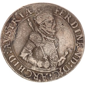 Ferdinand Erzherzog (1564-1595), taler, Ensisheim, Rand bearbeitet