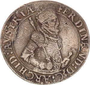 Ferdinand Erzherzog (1564-1595), taler, Ensisheim, Rand bearbeitet