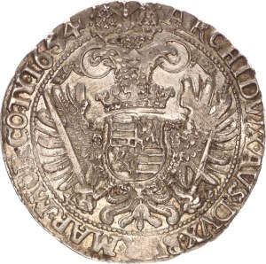 Ferdinand III.(1608-1657), taler, Kremnitz, 1654