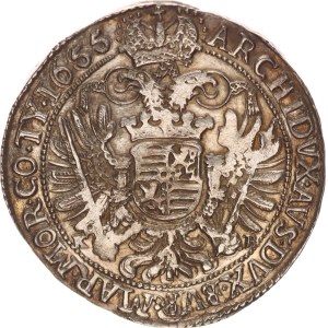 Ferdinand III.(1608-1657), taler, Kremnitz, 1655