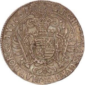 Ferdinand III.(1608-1657), taler, Kremnitz, 1657