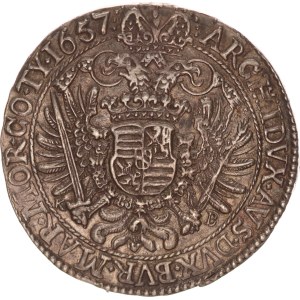 Ferdinand III.(1608-1657), taler, Kremnitz, 1657