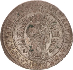 Leopold I.(1657-1705), 6 kreuzer,NB-LM, Nagybánya, R!, 1674