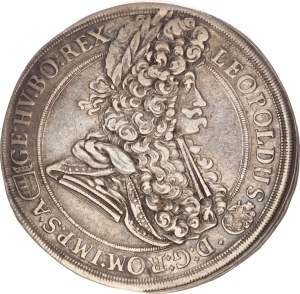 Leopold I.(1657-1705), taler, Kremnitz, 1696