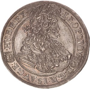 Leopold I.(1657-1705), ½ taler, Kremnitz, 1699
