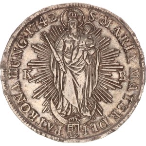 Maria Theresia(1740-1780), taler, Kremnitz, 1742