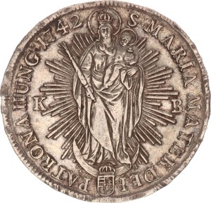 Maria Theresia(1740-1780), taler, Kremnitz, 1742
