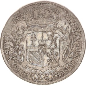 Maria Theresia(1740-1780), 15 kreuzer, Graz, 1742