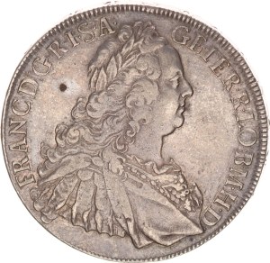 Franz I., taler, H-A, Wien, 1760