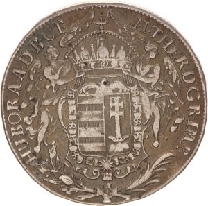 Maria Theresia(1740-1780), ½ taler, K/EVMD, Kremnitz, RR!, 1772