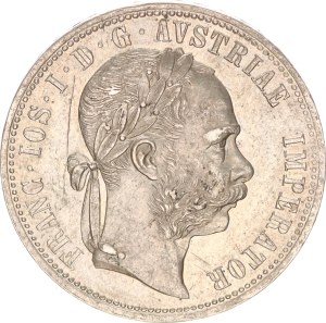 Franz Joseph I.(1848-1916), 1 florin, Wien, 1875