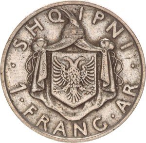 Zog I.,1 franga Ar, 1935