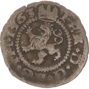 Ferdinand I.(1521-1564), weisspfennig, Kuttenberg, 1563