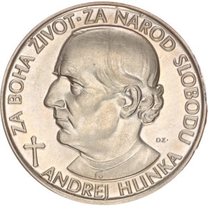 silver medal, Andrej Hlinka, after 1993, 27mm, 1993