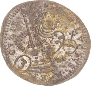 3 kreuzer, slightly bent, 1737